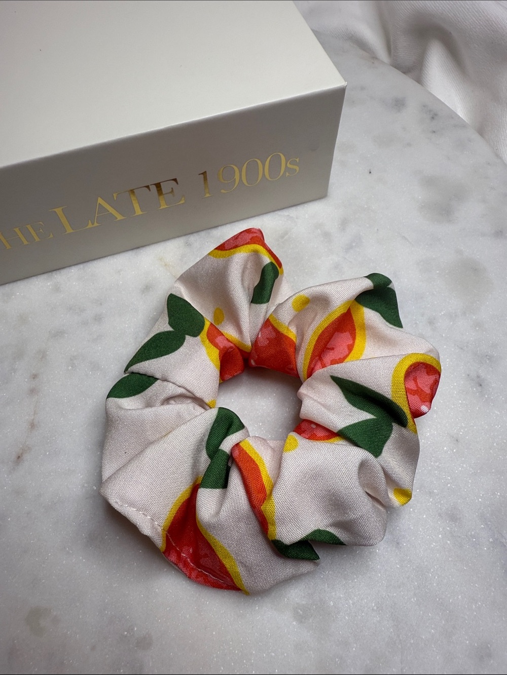 The Pink Grapefruit Scrunchie